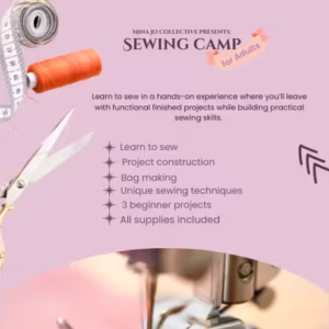 NinaJO Collective Presents - Sewing Camp