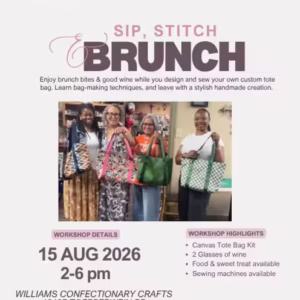 Sip, Stitch, & Brunch